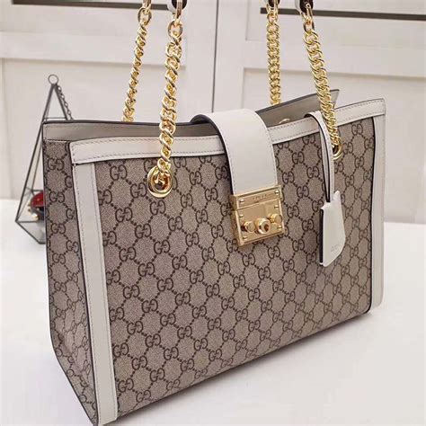 sacoche gucci blanc|sac gucci femme original.